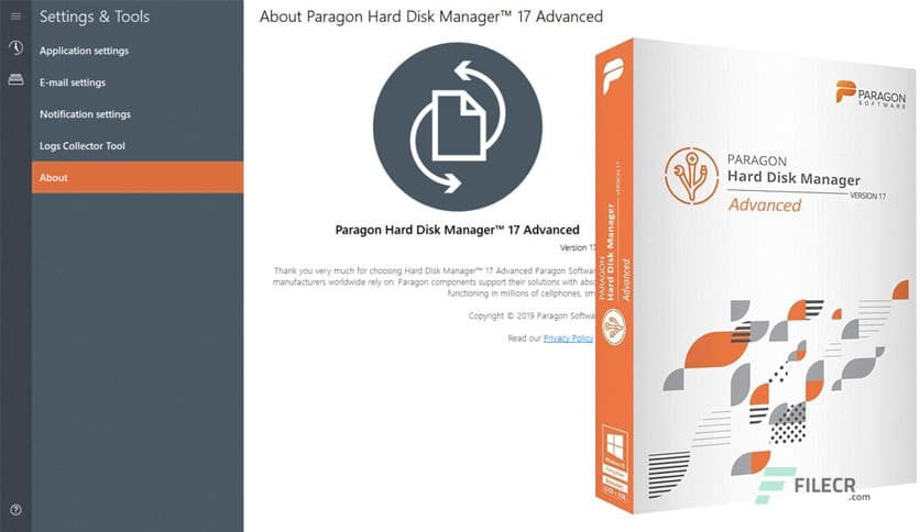 Paragon Hard Disk Manager 17 Advanced 17.20.17 - FileCR