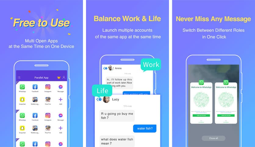 Parallel App - Dual App Cloner 4.8.2 Premium APK - FileCR