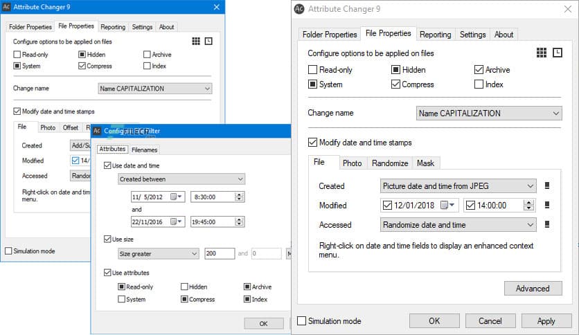 Attribute Changer 11.40b Free Download - FileCR