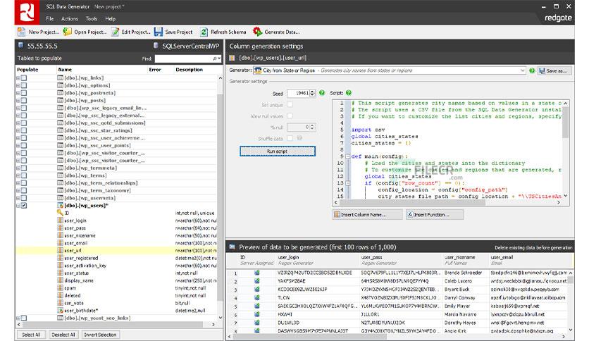 Red Gate SQL Data Generator 4.4.3.3055 Download - FileCR