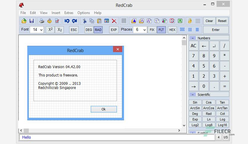RedCrab Calculator PLUS 8.1.0.801 - FileCR