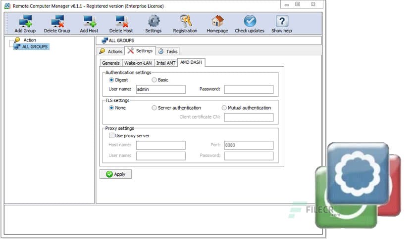 Remote Computer Manager 6.5.4 Enterprise - FileCR