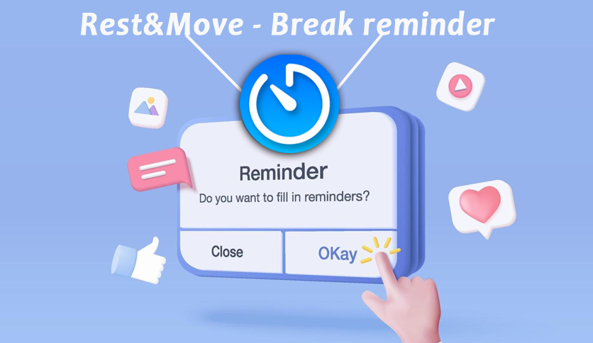 Rest&Move – Break reminder 1.7 for MacOS Download - FileCR