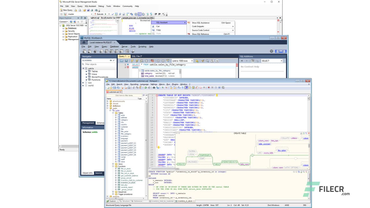 SoftTree SQL Assistant 9.5.444 Free Download - FileCR