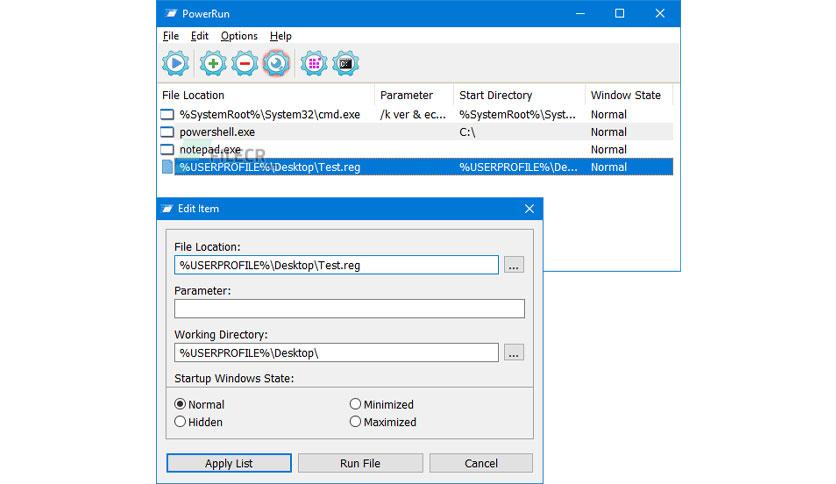 PowerRun 1.8 Free Download - FileCR