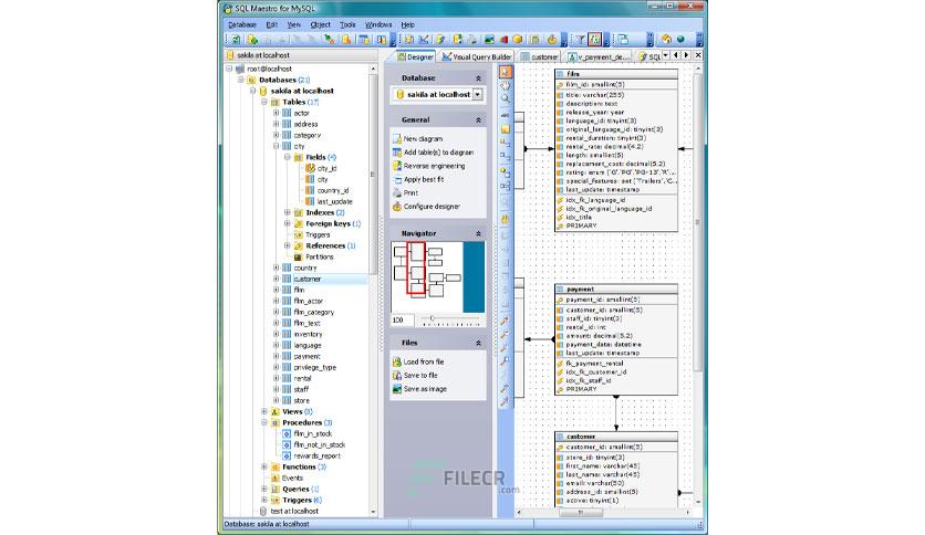 SQL Maestro for MySQL 17.5.0.10 Free Download - FileCR