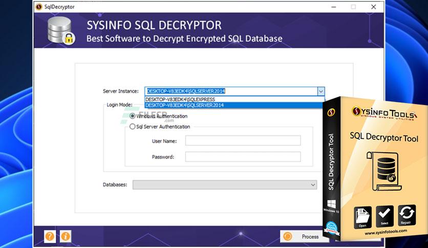 SysInfoTools SQL Decryptor 19.0 Full Version Download - FileCR