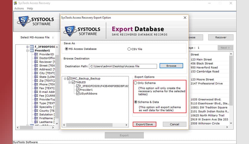 SysTools Access Recovery 5.3 Free Download - FileCR
