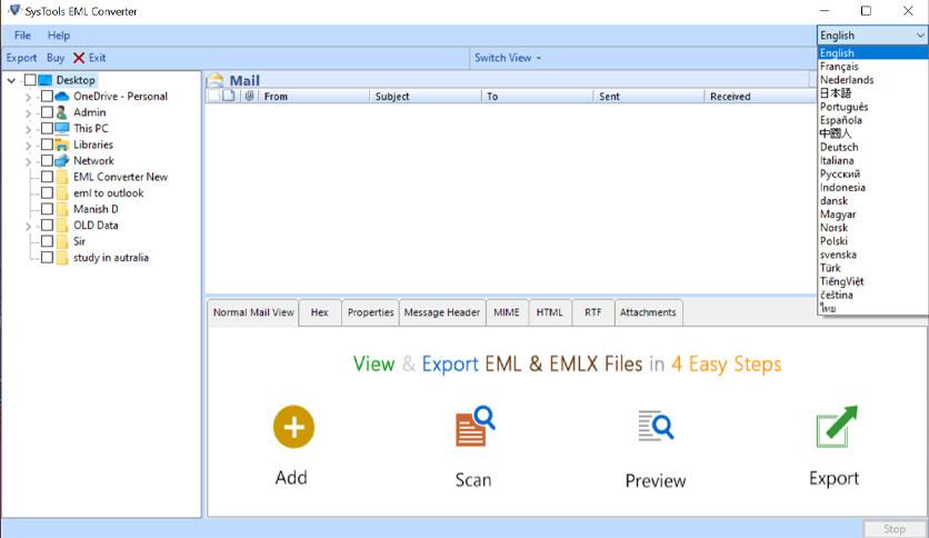 SysTools EML Converter 9.1 Full Version Free Download - FileCR