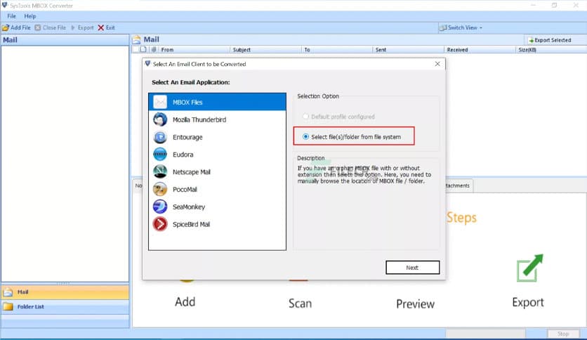 SysTools MBOX Converter 8.3 Free Download - FileCR