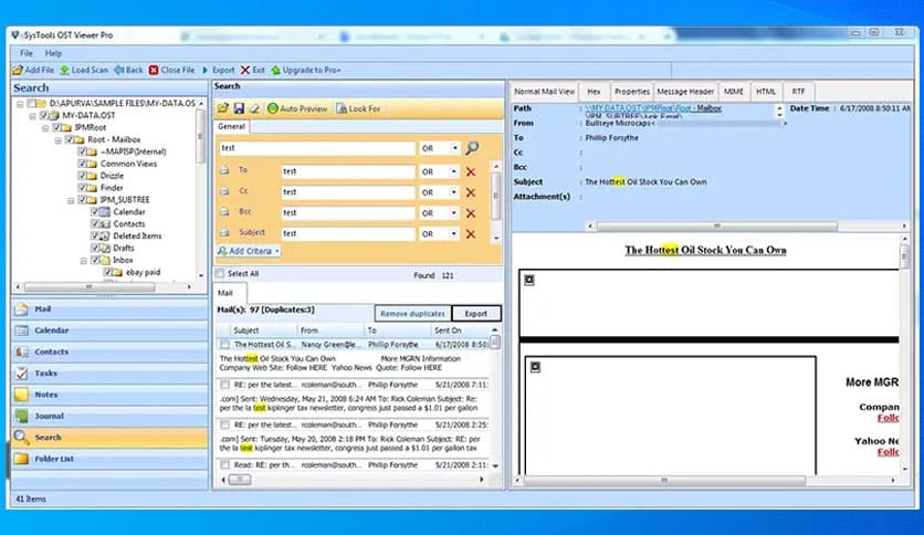 SysTools OST Viewer Pro 8.0 Free Download - FileCR