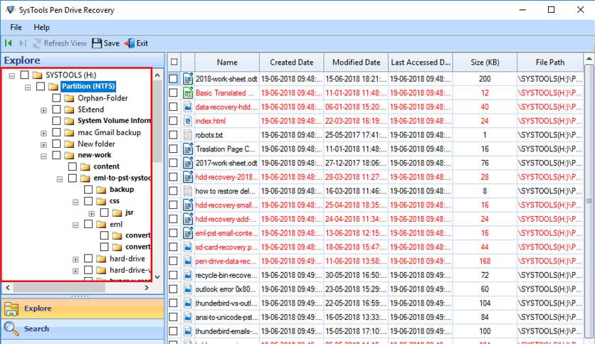 SysTools Pen Drive Recovery 16.2 - FileCR