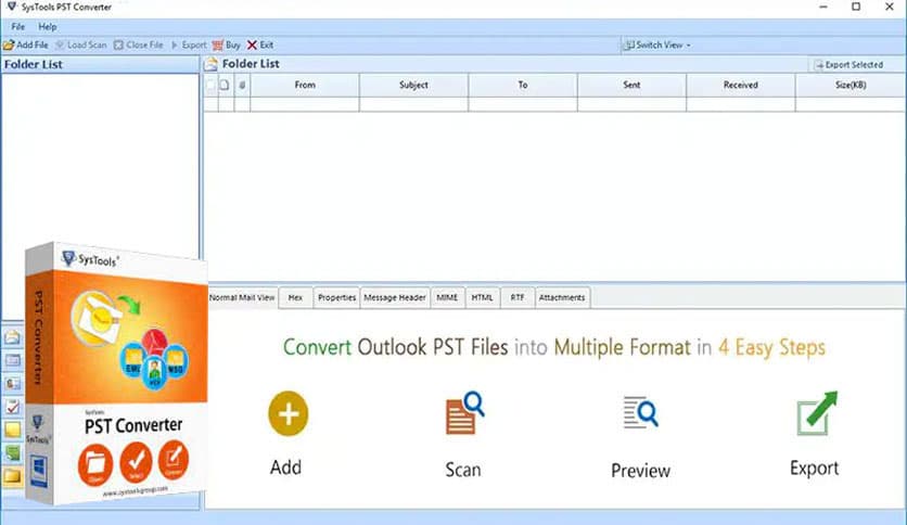 SysTools PST Converter 10.0 Full Version Free Download - FileCR