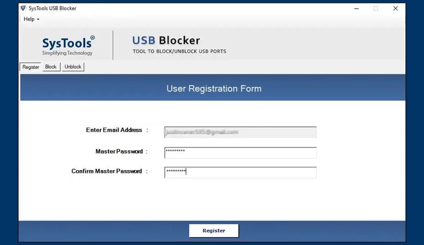 SysTools USB Blocker 5.1 Full Version Free Download - FileCR