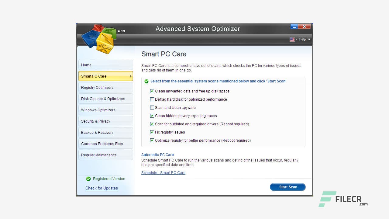 Advanced System Optimizer 3.81.8181.234 - FileCR