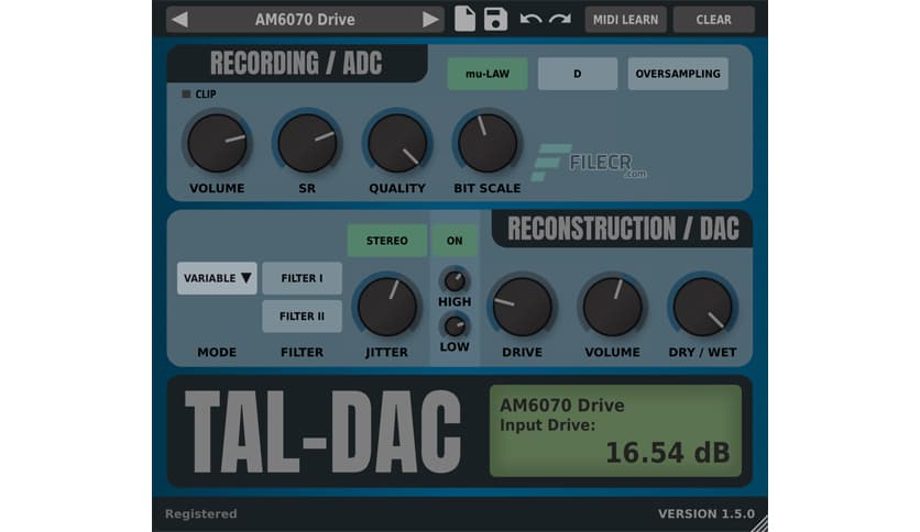 Togu Audio Line TAL-DAC 2.0.3 Free Download - FileCR