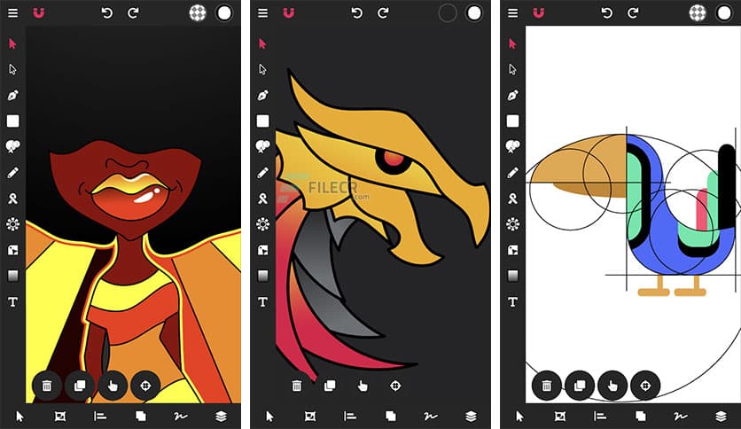 Vector Ink: Illustrator, Shape Builder, Design v4.0.4 APK - FileCR