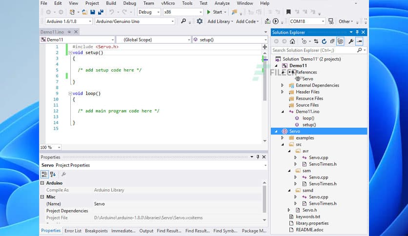 Visual Micro 22.11.28.10 for Visual Studio 2022 - FileCR
