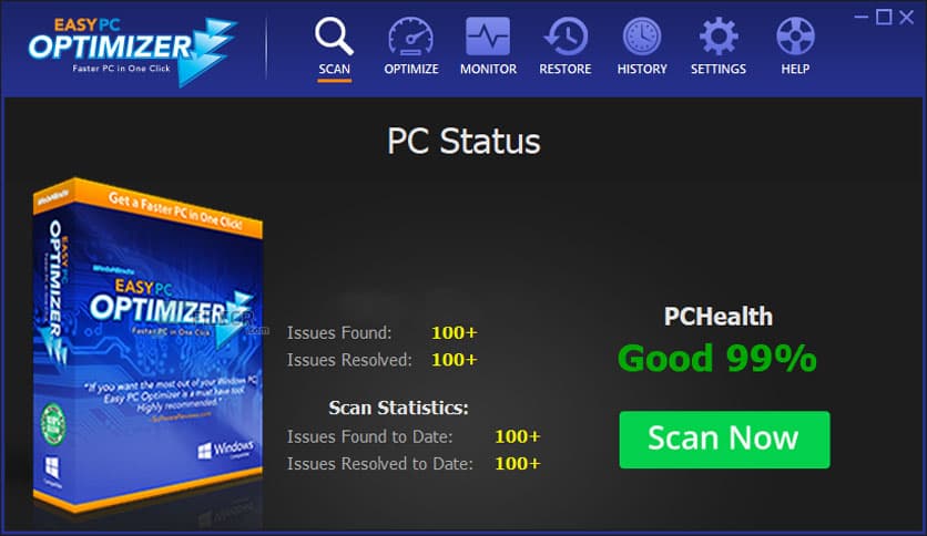 Webminds Easy PC Optimizer 2.0.1.9.428 Free Download - FileCR