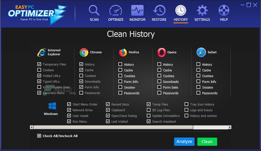 Webminds Easy PC Optimizer 2.0.1.9.428 Free Download - FileCR