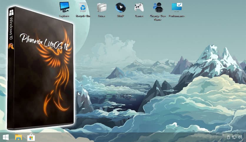 Windows 10 Pro Phoenix LiteOS Download (Latest 2025) - FileCR
