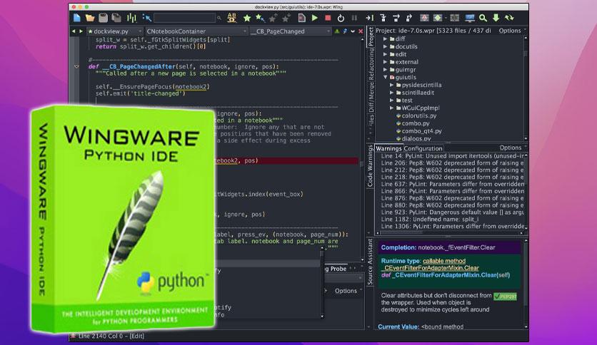 Wingware Wing IDE Pro 11.0.2 for MacOS - FileCR