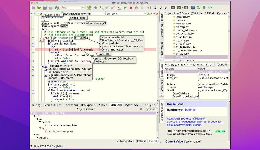 Wingware Wing IDE Pro 11.0.6 for MacOS - FileCR