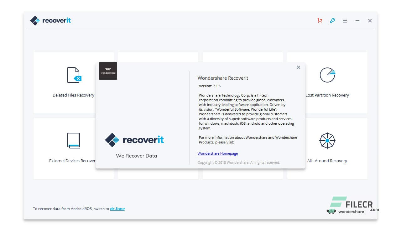 Wondershare Recoverit 14.0.9.8 Free Download - FileCR