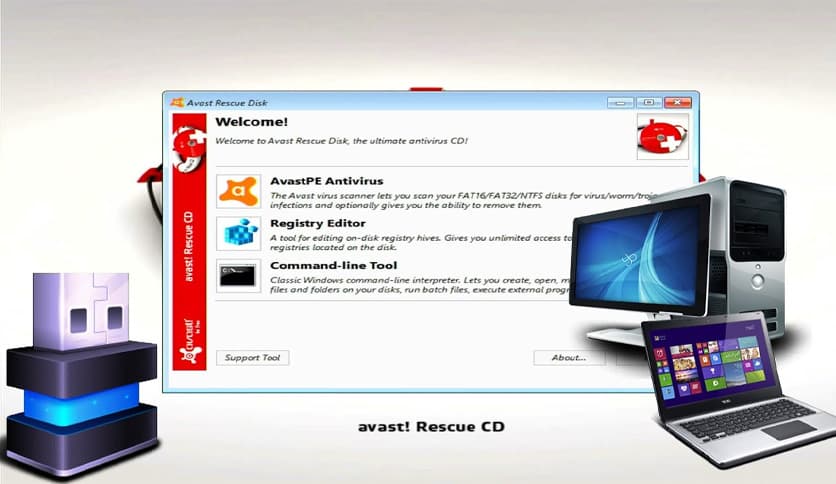AvastPE Antivirus for Avast Rescue Disk Download (Latest 2026) - FileCR