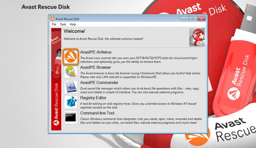 AvastPE Antivirus for Avast Rescue Disk Download (Latest 2026) - FileCR