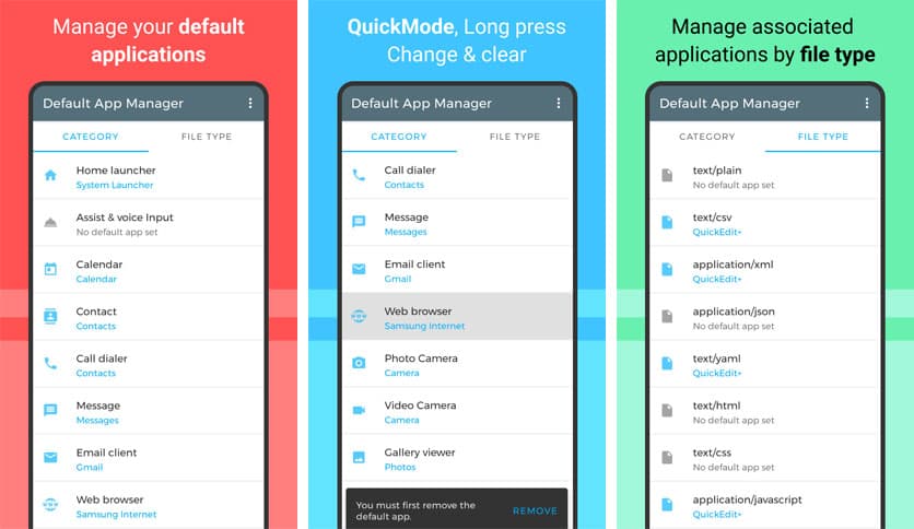 Default App Manager Mod APK Free Download - FileCR
