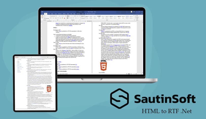 SautinSoft HTML to RTF .Net Download (Latest 2025) - FileCR