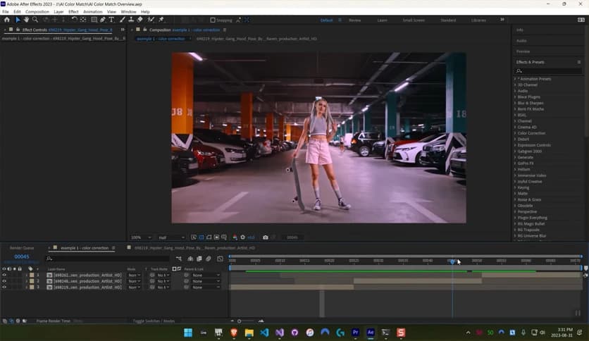 Aescripts AI Color Match for After Effects Download (Latest 2025) - FileCR
