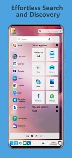 Computer Launcher Pro win 11 Mod APK Free Download - FileCR