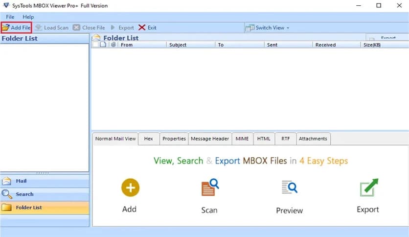 SysTools MBOX Viewer Pro Plus Download (Latest 2026) - FileCR