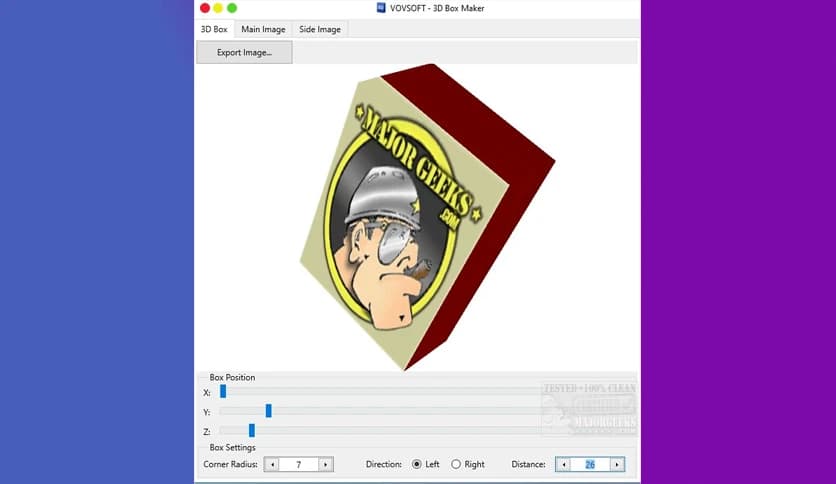 Vovsoft 3D Box Maker for MacOS Download (Latest 2025) - FileCR