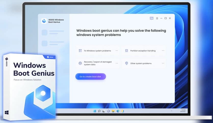 4DDiG Windows Boot Genius Download (Latest 2025) - FileCR