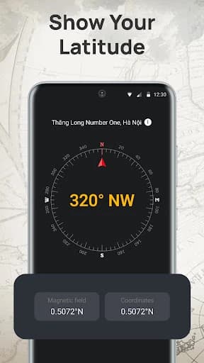 Digital Compass - Real Compass Mod APK Free Download - FileCR