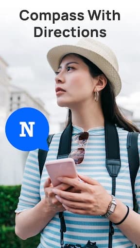 Digital Compass - Real Compass Mod APK Free Download - FileCR