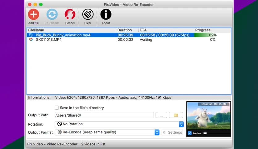 Free Video Re-Encoder for MacOS Download (Latest 2025) - FileCR