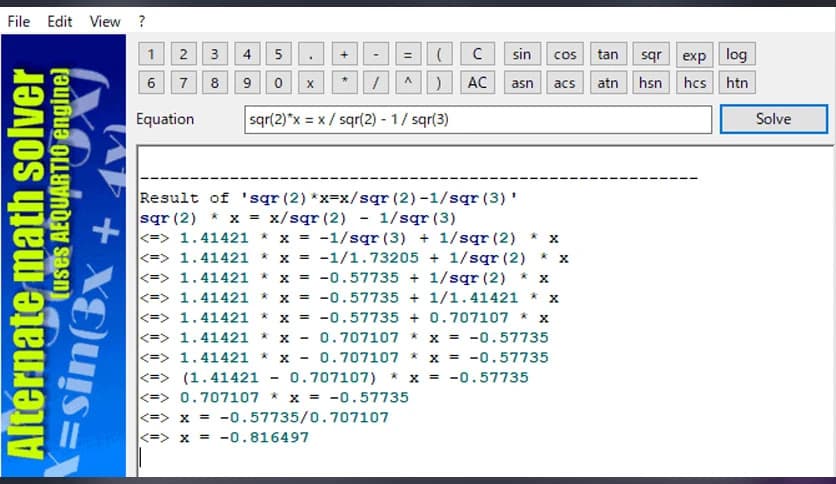Alternate Math Solver Download (Latest 2025) - FileCR
