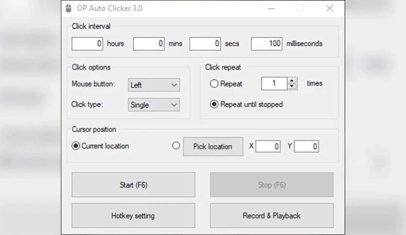 OP Auto Clicker Download (Latest 2025) - FileCR
