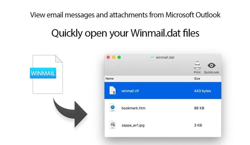 Open Winmail.dat for MacOS Download (Latest 2025) - FileCR
