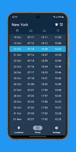 Sunrise and Sunset Times Mod APK Free Download - FileCR