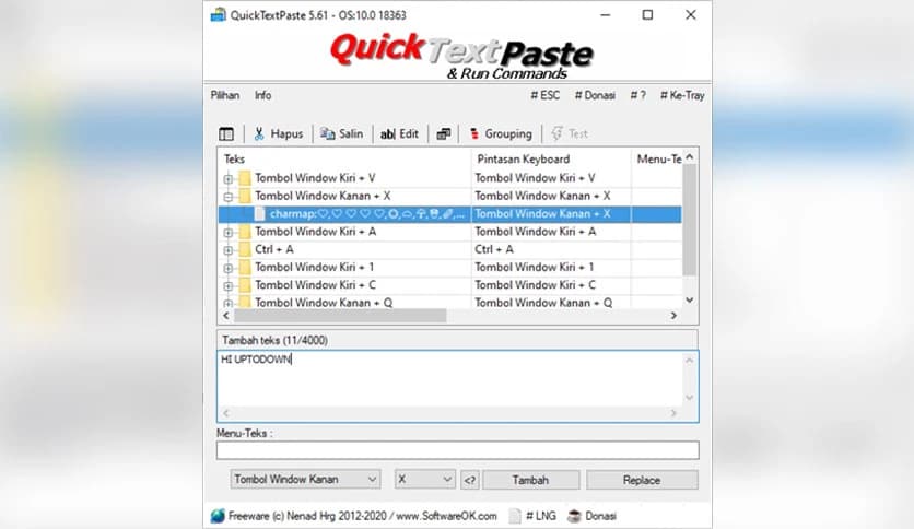 SoftwareOK QuickTextPaste Download (Latest 2025) - FileCR