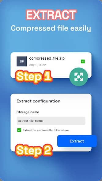 ZIP, RAR: File Compressor Mod APK Free Download - FileCR