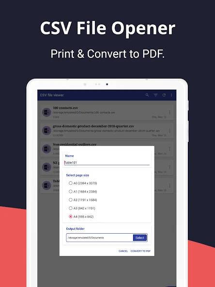 CSV File Viewer Mod APK Free Download - FileCR