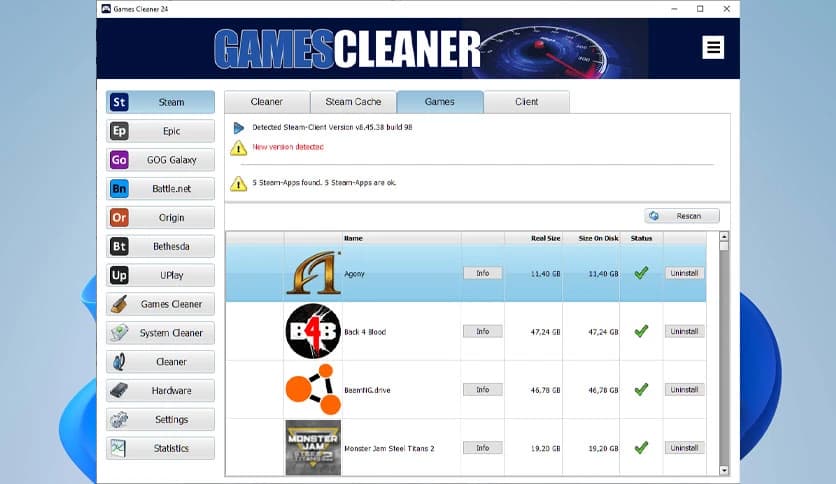 Games Cleaner Download (Latest 2025) - FileCR