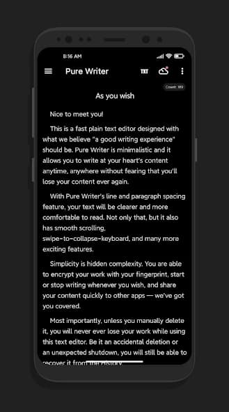 Pure Writer - Writing & Notes Mod APK Free Download - FileCR