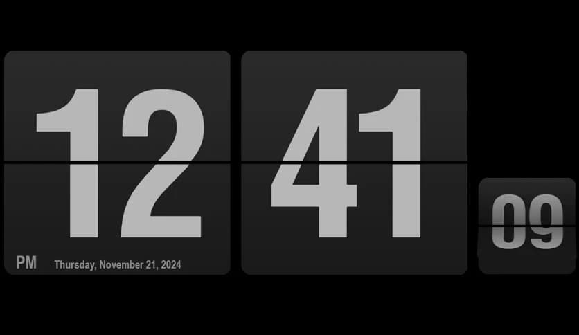 Flip Clock Screensaver for MacOS Download (Latest 2026) - FileCR